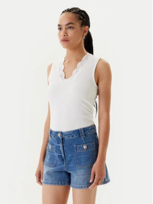 Morgan Top 251-DADILO Biały Slim Fit