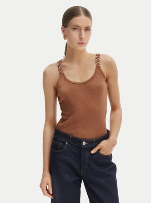 Morgan Top 251-DIDOA Miedziany Slim Fit