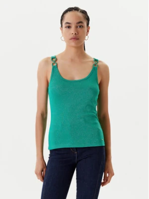 Morgan Top 251-DIDONI Zielony Slim Fit