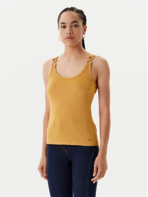 Morgan Top 251-DIDONI Żółty Slim Fit