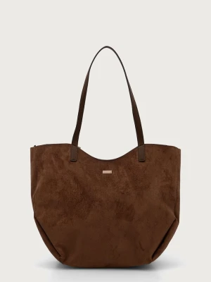 Morgan torebka shopper damska brązowy