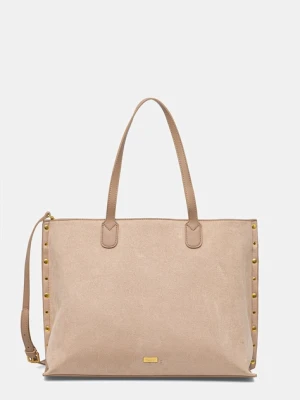 Morgan torebka shopper damska z imitacji zamszu