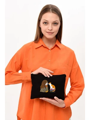 MORI Kosmetyczka w kolorze czarnym - 25 x 18 cm rozmiar: onesize