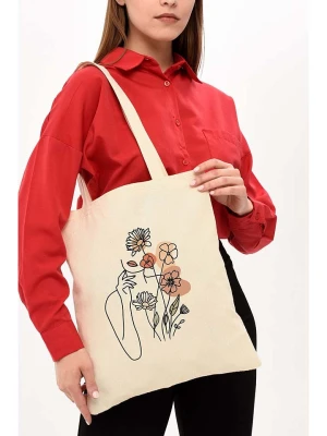 MORI Torebka w kolorze kremowym - 25 x 40 x 8 cm rozmiar: onesize