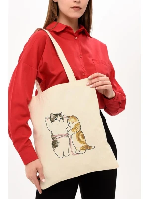 MORI Torebka w kolorze kremowym - 35 x 40 x 8 cm rozmiar: onesize