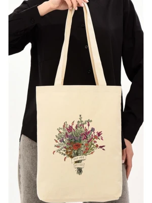 MORI Torebka w kolorze kremowym - 35 x 40 x 8 cm rozmiar: onesize
