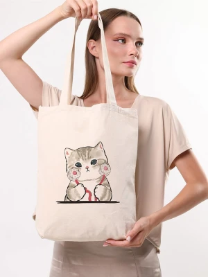 MORI Torebka w kolorze kremowym - 35 x 40 x 8 cm rozmiar: onesize