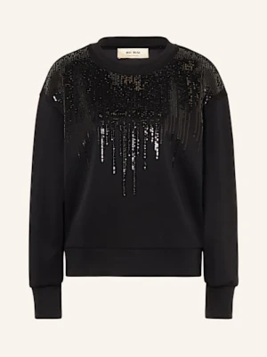 Mos Mosh Bluza Nierozpinana Mmneve Z Cekinami schwarz