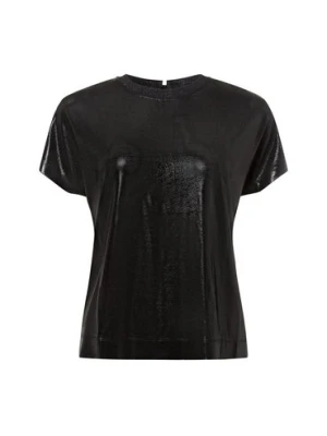 MOS MOSH Bluzka damska - MMNivola Kobiety czarny jednolity,