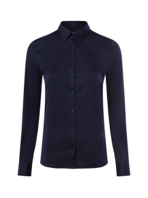 MOS MOSH Bluzka damska - MMTina Kobiety Bawełna niebieski jednolity,