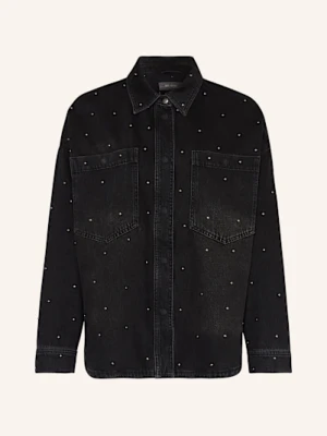 Mos Mosh Bluzka Jeansowa Mmemme Z Ćwiekami schwarz