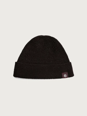Mos Mosh czapka beanie męska z wełną Kyle brązowy