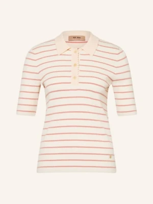 Mos Mosh Dzianinowa Koszulka Polo Mmcaliz rosa