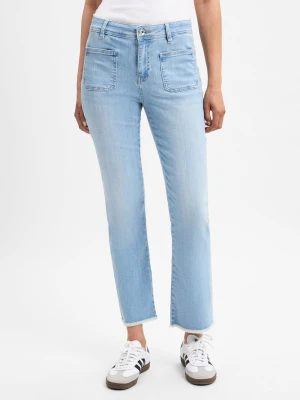 Zdjęcie produktu MOS MOSH Dżinsy bootcut - MMAshley Olympos Kobiety niebieski jednolity,