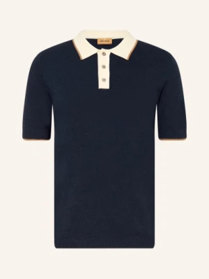 Mos Mosh Gallery Dzianinowa Koszulka Polo Mmgfrancesco O Regularnym Kroju blau
