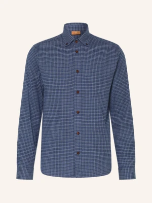 Mos Mosh Gallery Koszula Flanelowa Mmgmarco Comfort Fit blau