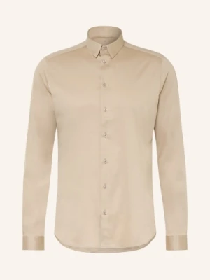 Mos Mosh Gallery Koszula Z Dżerseju Marco Extra Slim Fit beige