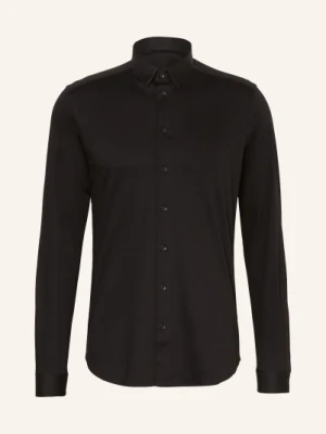 Mos Mosh Gallery Koszula Z Dżerseju Marco Extra Slim Fit schwarz