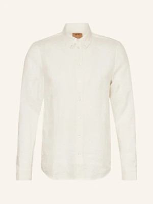 Mos Mosh Gallery Koszula Z Lnu Mmgtheo Regular Fit weiss