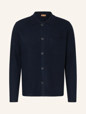 Mos Mosh Gallery Kurtka Overjacket Mmgryan blau