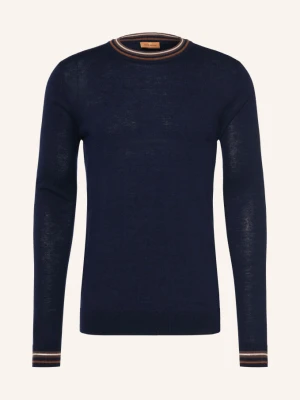 Mos Mosh Gallery Sweter Mmgadam blau