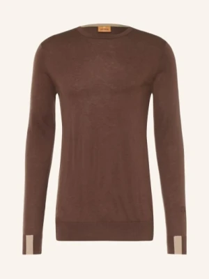 Mos Mosh Gallery Sweter Mmgadam braun BRĄZOWY