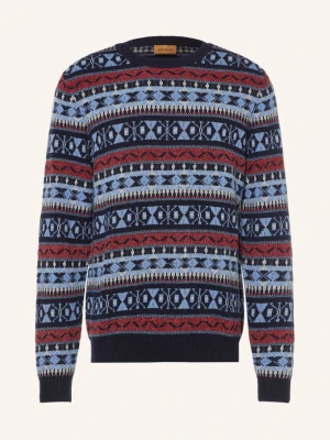 Mos Mosh Gallery Sweter Mmgpatterson blau
