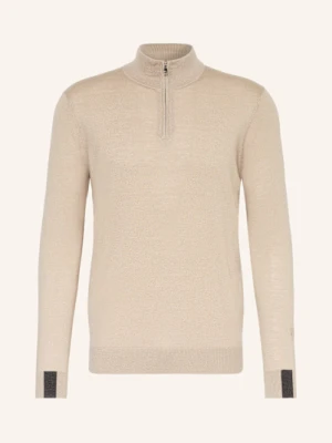 Mos Mosh Gallery Sweter Typu Troyer Mmgadam beige