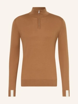 Mos Mosh Gallery Sweter Typu Troyer Mmgadam beige