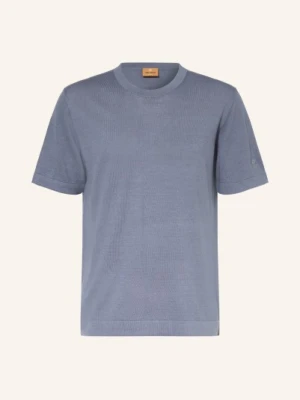 Mos Mosh Gallery Sweter Z Dzianiny Mmgcrowe Z Lnem grau