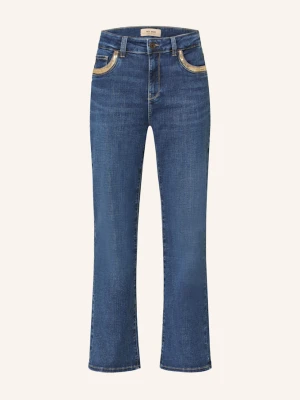 Mos Mosh Jeansy Bootcut Mmcecilia Perla blau 447 DARK BLUE