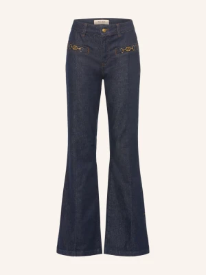 Mos Mosh Jeansy Flared Mmmarlena Volaris blau 447 DARK BLUE