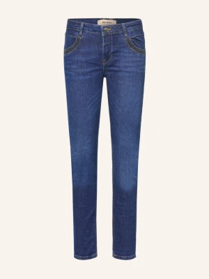 Mos Mosh Jeansy Skinny Mmnaomi Z Nitami blau 447 DARK BLUE