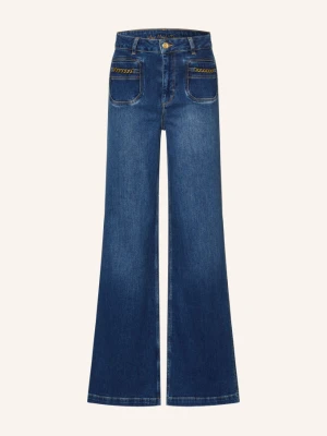 Mos Mosh Jeansy Wide Leg Mmcolette blau 447 DARK BLUE
