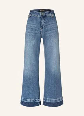 Mos Mosh Jeansy Wide Leg Mmhermina blau