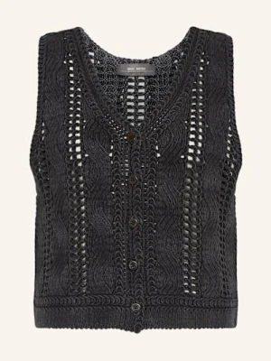 Mos Mosh Kamizelka Z Dzianiny Mmalbanju grau