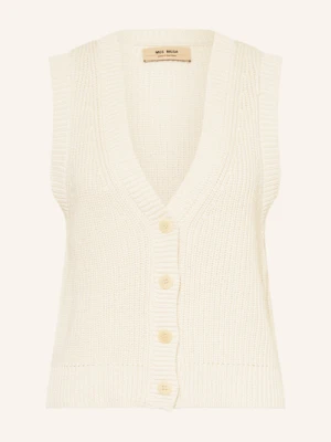Mos Mosh Kamizelka Z Dzianiny Mmkirby weiss