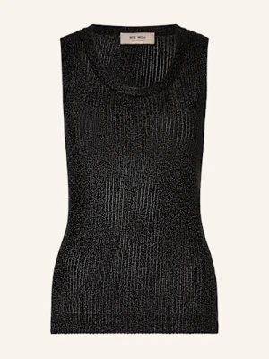 Mos Mosh Kardigan Mmrelana Z Błyszczącą Przędzą schwarz