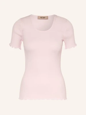 Mos Mosh Koszulka Mmelaine Z Jedwabiem rosa