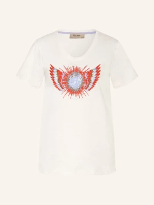 Mos Mosh Koszulka Mmromi Z Kamieniami Ozdobnymi weiss