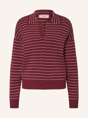 Mos Mosh Koszulka Polo Z Dzianiny Mmaliz rot