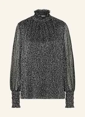 Mos Mosh Koszulka Z Długim Rękawem Mmximena Z Błyszczącą Przędzą grau