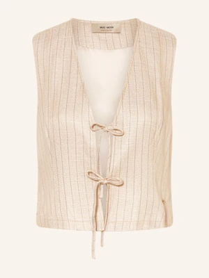 Mos Mosh Krótka Kamizelka Mmelva Inah beige