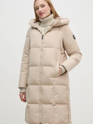 Mos Mosh kurtka puchowa damska kolor szary zimowa