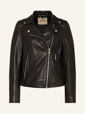 Mos Mosh Kurtka Skórzana Mmgoha Z Ćwiekami schwarz