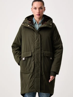 Mos Mosh parka damska zielony