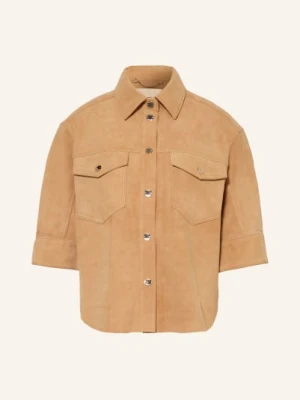 Mos Mosh Skórzana Bluzka Mmsigga braun