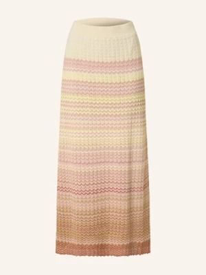 Mos Mosh Spódnica Mmhopi Z Błyszczącą Przędzą rosa