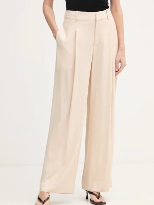 Mos Mosh spodnie damskie z dodatkiem lnu Coleen