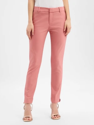 MOS MOSH Spodnie Kobiety Bawełna różowy jednolity,
